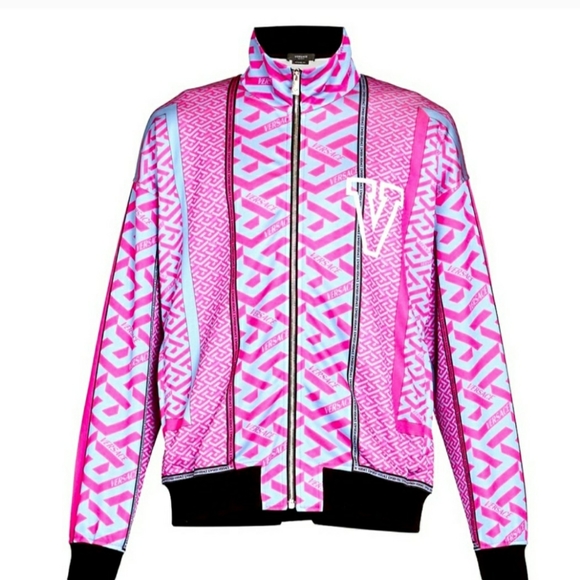 VERSACE LOGO TRACK JACKET - Picture 3 of 4
